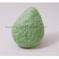 Tear-Shaped Green Dry Konjac Sponge